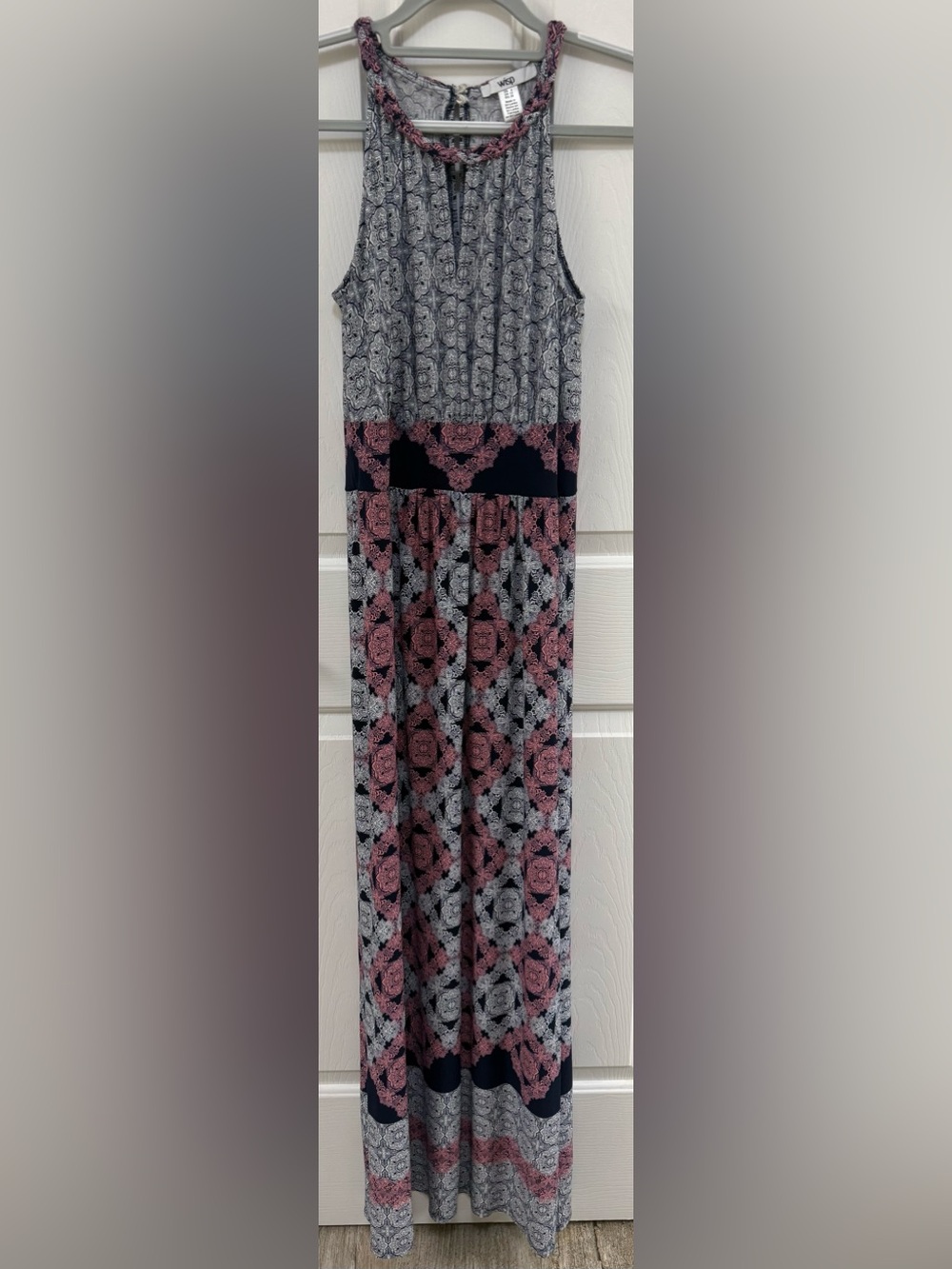 Wisp Comet Sleeveless Printed Maxi Dress
